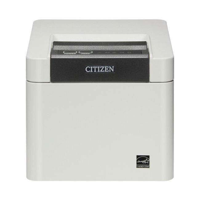 Citizen CT-E601 Direct Thermal White POS Printer (USB Host, Serial, Network & BT)
