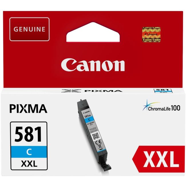 Canon CLI-581CXXL Extra High Capacity Cyan Ink Cartridge 1995C001