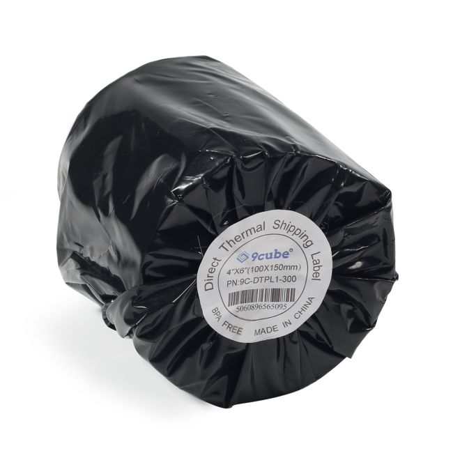 Compatible 6x4" 100x150mm Direct Thermal Label (300 Labels Per Roll) 