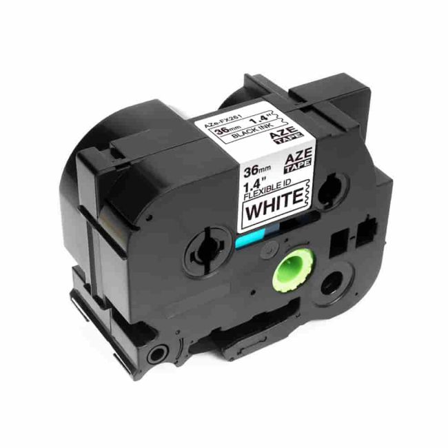 Compatible Brother 36mm Black On White Flexible ID CP-TZeFX261