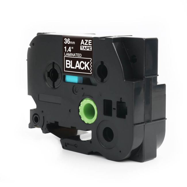 Compatible Brother TZE365 Brother 36mm Black on White Tape