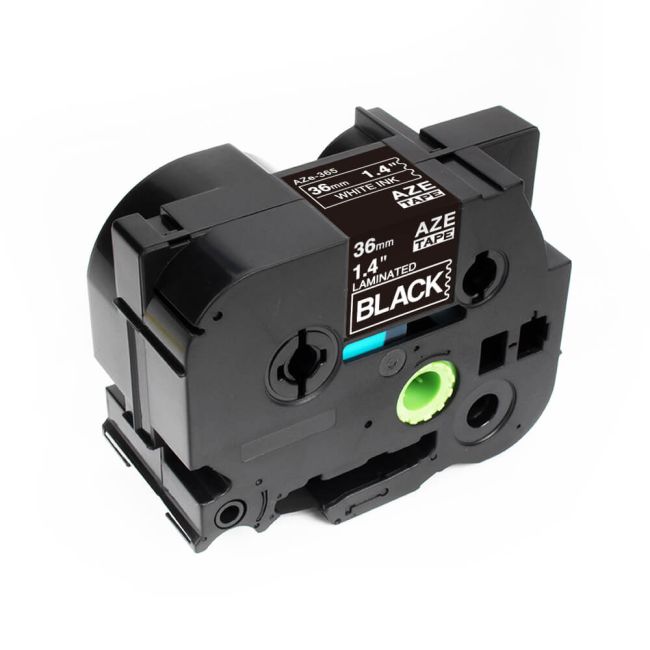 Compatible Brother TZE365 Brother 36mm Black on White Tape