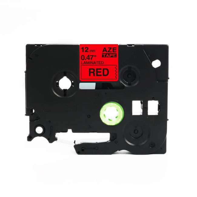 Compatible Brother TZe431 12mm Black on Red Tape (8m)