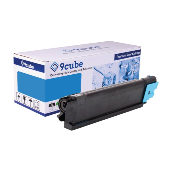 Compatible High Yield Oki 45862816 Cyan Toner Cartridge (10,000 Pages*)