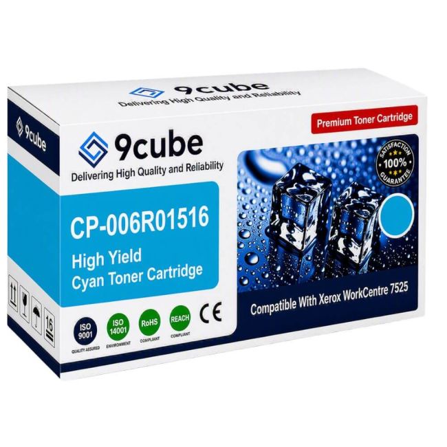 Compatible Xerox Cyan Toner Cartridge (15,000 Pages*) CP-006R01516