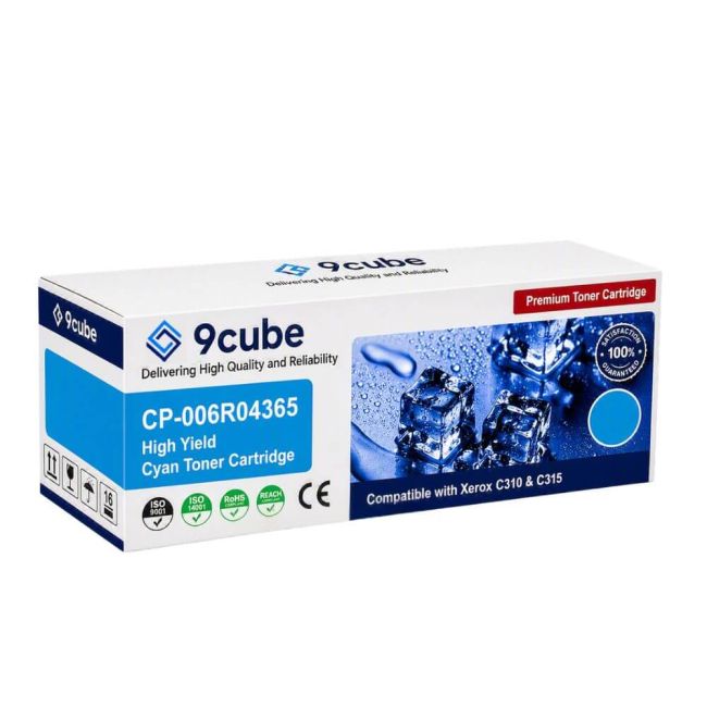 Compatible Xerox Cyan High Capacity Toner Cartridge (5,500 Pages*) CP-006R04365
