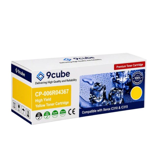 Compatible Xerox Yellow High Capacity Toner Cartridge (5,500 Pages*) CP-006R04367