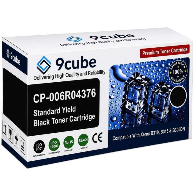 Compatible Xerox Standard Black Toner Cartridge (3,000 Pages*) CP-006R04376