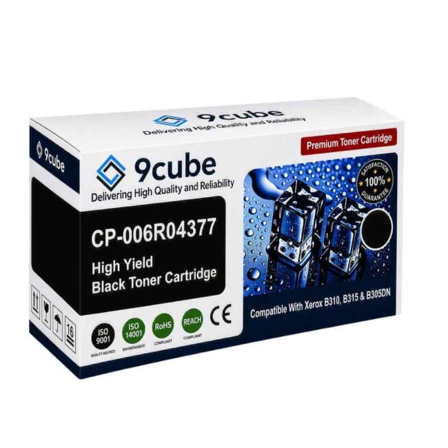 Compatible Xerox High Yield Black Toner Cartridge (8,000 Pages*) CP-006R04377