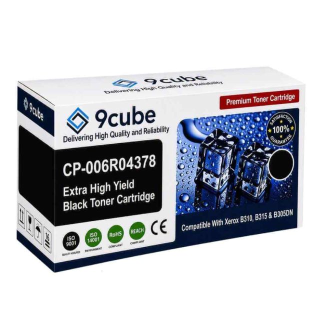 Compatible Xerox Extra High Yield Black Toner Cartridge (20,000 Pages*) CP-006R04378