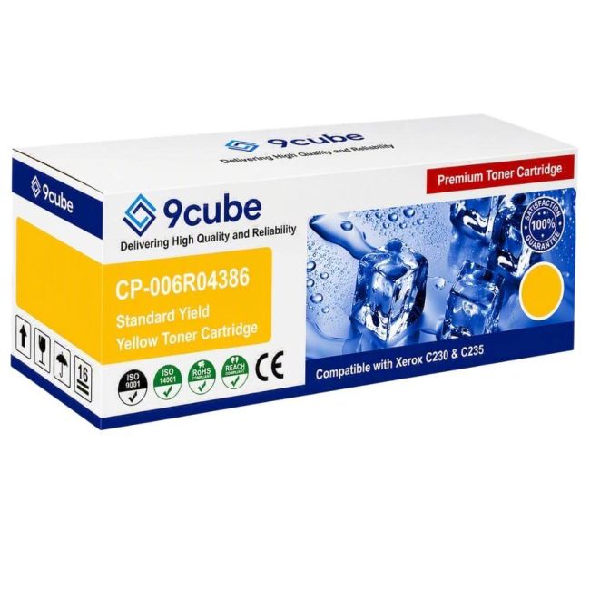 Compatible Xerox Standard Yellow Toner Cartridge (1,500 Pages*) CP-006R04386