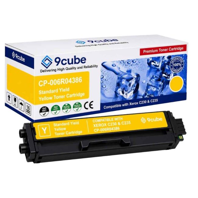 Compatible Xerox Standard Yellow Toner Cartridge (1,500 Pages*) CP-006R04386