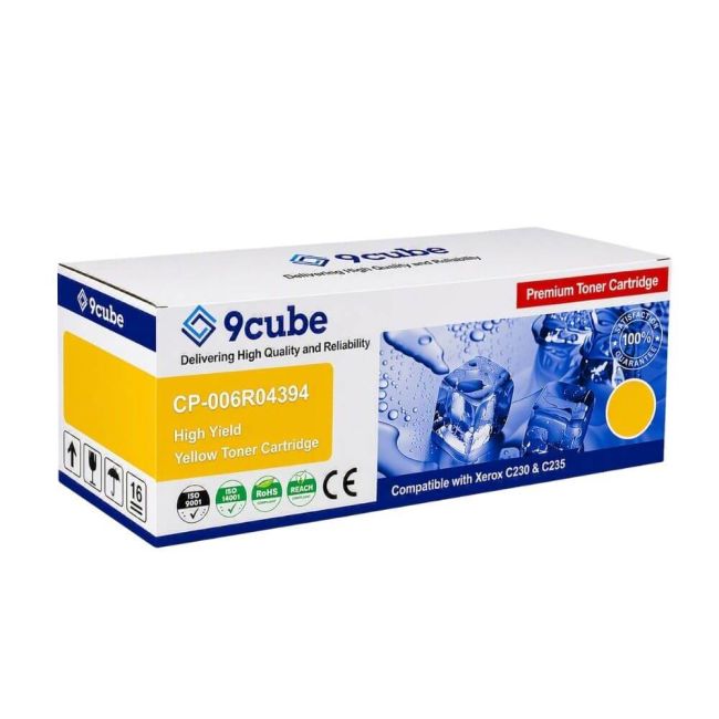 Compatible Xerox High Yield Yellow Toner Cartridge (2,500 Pages*) CP-006R04394