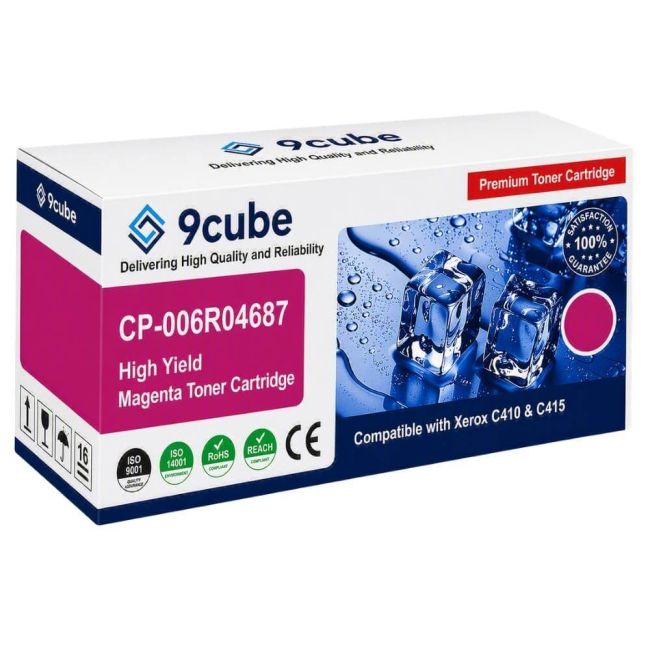 Compatible Xerox High Capacity Magenta Toner Cartridge (7,000 Pages*) CP-006R04687