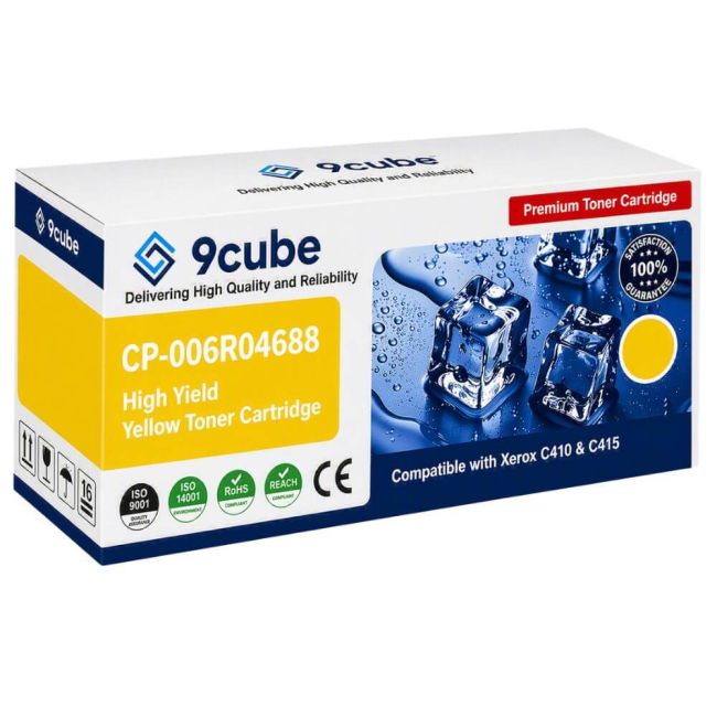 Compatible Xerox High Capacity Yellow Toner Cartridge (7,000 Pages*) CP-006R04688