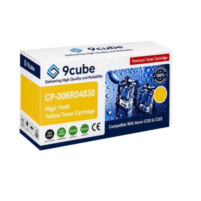 Compatible Xerox Yellow High Capacity Toner Cartridge (5,500 Pages*) CP-006R04830