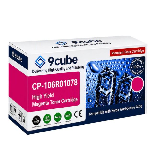 Compatible Xerox High Yield Magenta Toner (18,000 Pages*) CP-106R01078