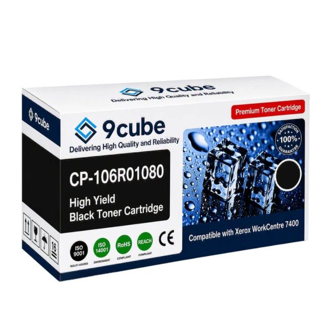 Compatible Xerox Black High Yield Toner (15,000 Pages*) CP-106R01080