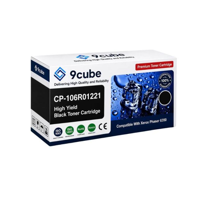 Compatible Xerox High Yield Black Toner Cartridge (18,000 Pages*) CP-106R01221