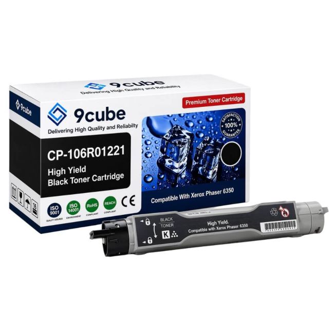 Compatible Xerox High Yield Black Toner Cartridge (18,000 Pages*) CP-106R01221