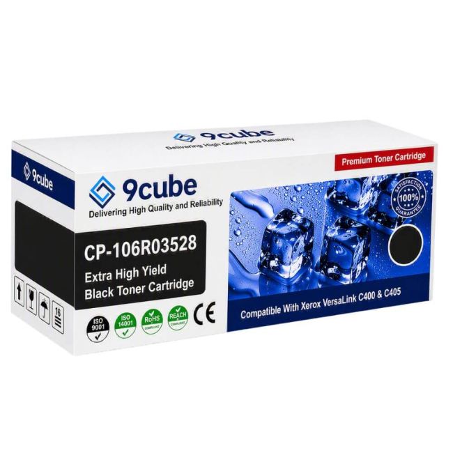 Compatible Xerox Black Extra High Capacity Toner Cartridge (10,500 Pages*) 106R03528