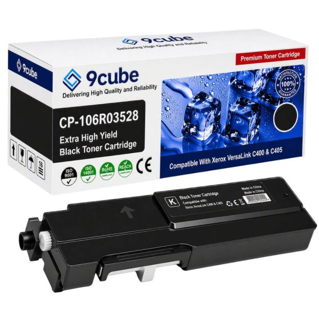 Compatible Xerox Black Extra High Capacity Toner Cartridge (10,500 Pages*) 106R03528
