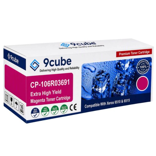 Compatible Xerox 6510 6515 Magenta Extra High Capacity Toner Cartridge (4,300 pages*) 106R03691
