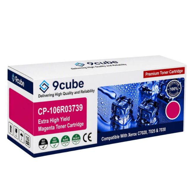 Compatible Xerox Extra High Capacity Magenta Toner Cartridge (16,500 Pages*) 106R03739