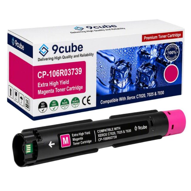 Compatible Xerox Extra High Capacity Magenta Toner Cartridge (16,500 Pages*) 106R03739