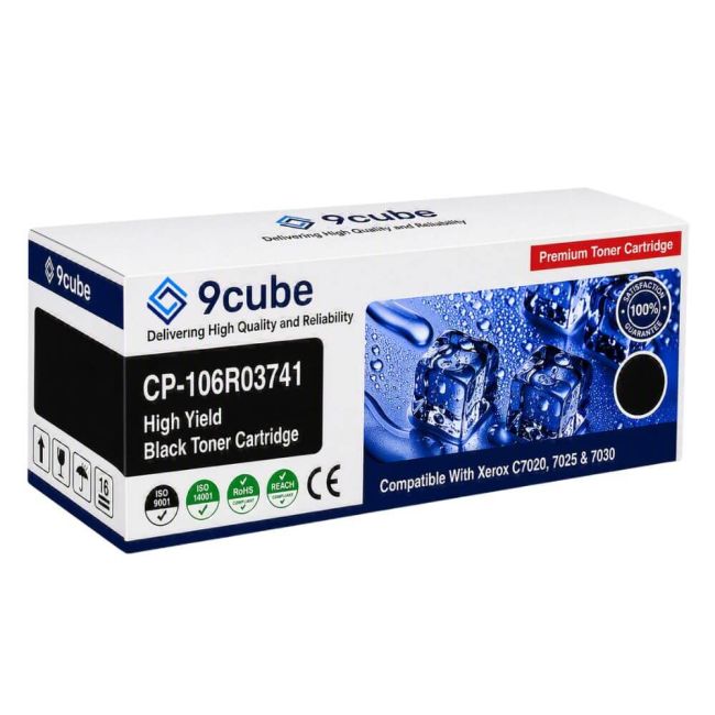 Compatible Xerox High Capacity Black Toner Cartridge (16,100 Pages*) CP-106R03741