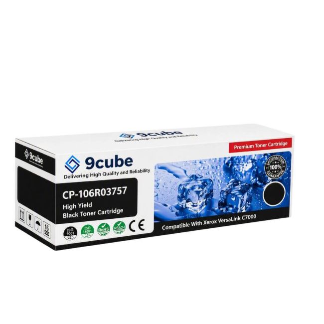 Compatible Xerox High Cap Black Toner Cartridge (10,700 Pages*) CP-106R03757