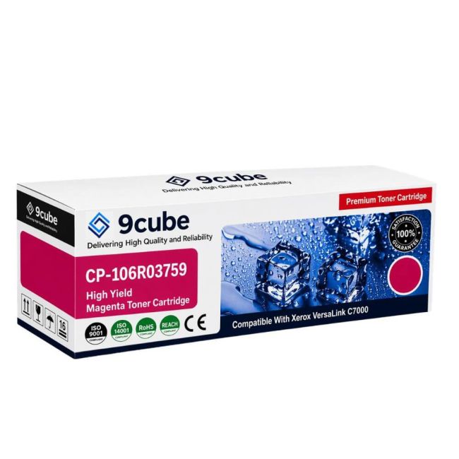 Compatible Xerox High Cap Magenta Toner Cartridge (10,100 Pages*) CP-106R03759