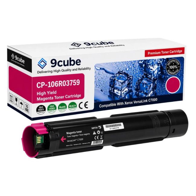 Compatible Xerox High Cap Magenta Toner Cartridge (10,100 Pages*) CP-106R03759