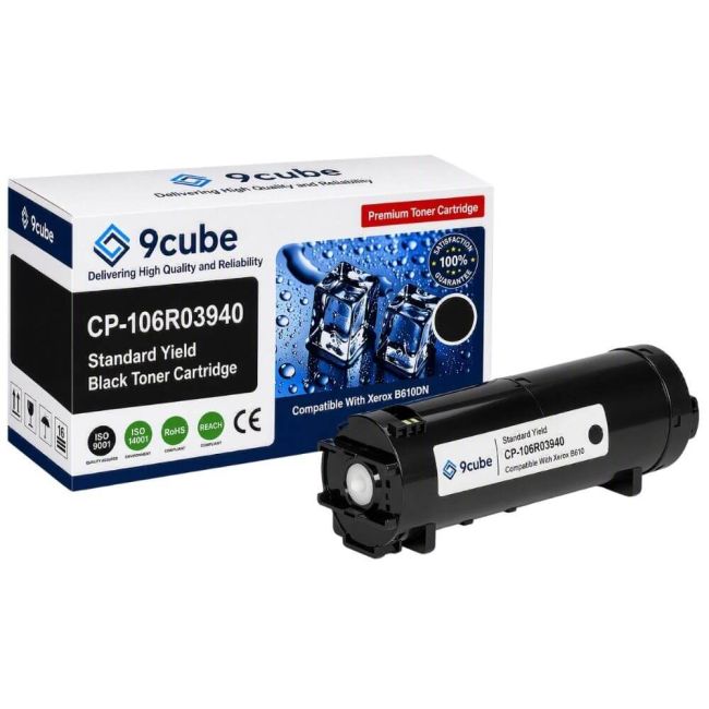 Compatible Xerox Standard Capacity Black Toner Cartridge (10,300 Pages*) CP-106R03940