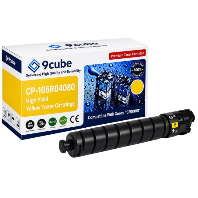 Compatible Xerox Yellow Toner Cartridge (26,500 Pages*) 106R04080