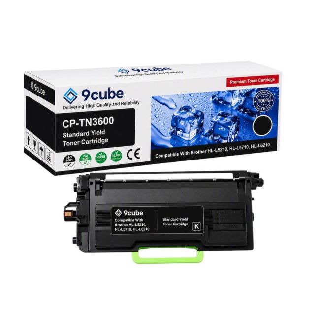 Compatible Brother TN3600 Standard Black Toner Cartridge (3,000 pages*) CP-TN3600