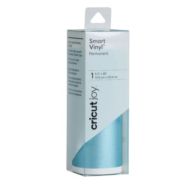Cricut Smart Shimmer Permanent Light Blue Vinyl Roll 2007147
