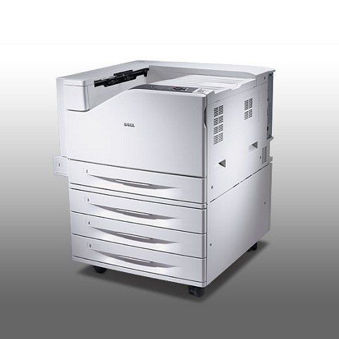 Dell 7130cdn A3 Networked Colour Laser Printer left view