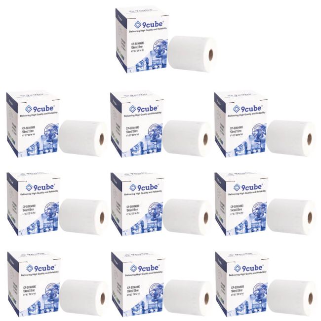 10 x Compatible DYMO S0904980 Shipping Labels 104x159mm (1 x 220 labels)