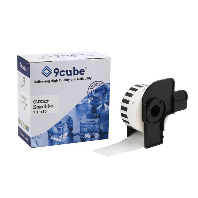 Compatible Brother DK22211 29mm Continuous Film Label Roll