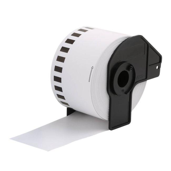 Compatible Brother DKN55224 54mm Continuous Non-adhesive Paper Label Roll