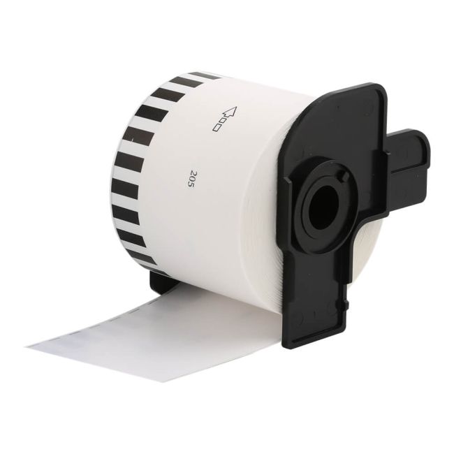 Compatible Brother DK22205 62mm Continuous Length White Label Roll 