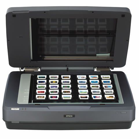 Epson Expression 11000XL Pro A3 Flatbed Scanner open top