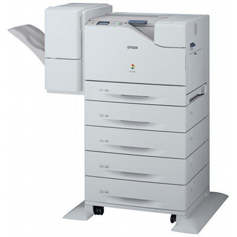 Epson WorkForce AL-C500DN A4 Colour Laser Printer with stand