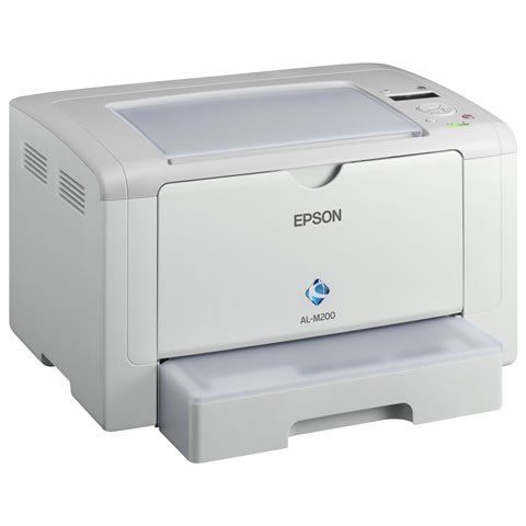 Epson WorkForce AL-M200DN A4 Mono LED Printer left view