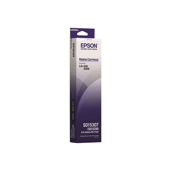 Epson C13S015307 Black Fabric Ribbon (2 million characters*)