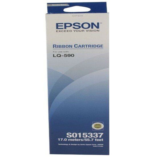 Epson C13S015337 Black Fabric Ribbon (5 million characters*)