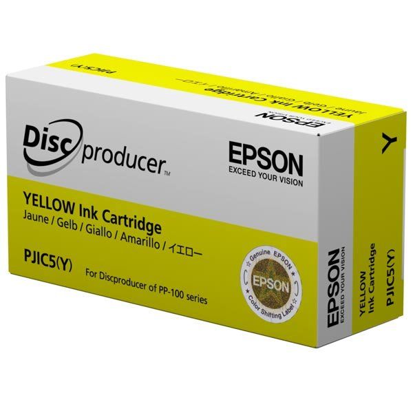 Epson PJIC5 Yellow Ink Cartridge (1,000 Pages*) C13S020451