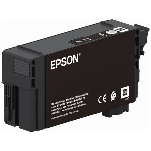 Epson T40C140 UltraChrome XD2 Black Ink Cartridge (50ml) C13T40C140