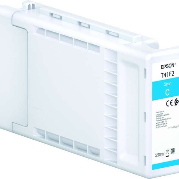 Epson T41F2 UltraChrome XD2 Cyan High Yield Ink Cartridge (350ml) C13T41F240